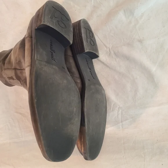 PAUL GREEN Women's Size 7.5 Tamara Nubuck Zip Bootie Iron Soft Leather New - Picture 5 of 7